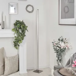 Lampadaire Soyo Led Nickel Mat, 1 Lumiere