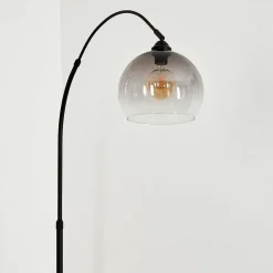 Lampadaire Tapitapa Noir, 1 Lumiere