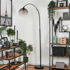 Lampadaire Tapitapa Noir, 1 Lumiere