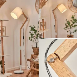 Lampadaire Tukchor Ecru, 1 Lumiere