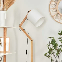 Lampadaire Tukchor Ecru, 1 Lumiere