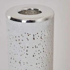 Lampadaire Tumba Led Blanc, 1 Lumiere, Telecommandes, Changeur De Couleurs