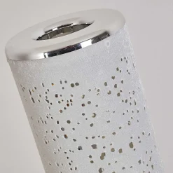 Lampadaire Tumba Led Blanc, 1 Lumiere, Telecommandes, Changeur De Couleurs