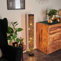 Lampadaire Tumba Led Noir, 1 Lumiere