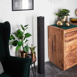 Lampadaire Tumba Led Noir, 1 Lumiere