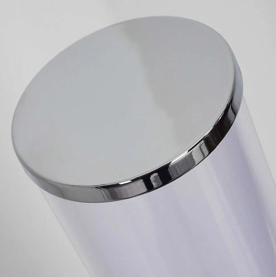 Lampadaire Tumurora Led Chrome, 1 Lumiere, Telecommandes