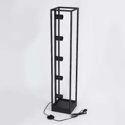 Lampadaire Wick Noir, 5 Lumieres