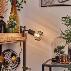 Lampe A Clipper Baripada Noir, 1 Lumiere