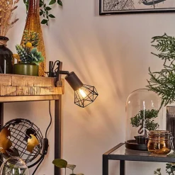 Lampe A Clipper Baripada Noir, 1 Lumiere