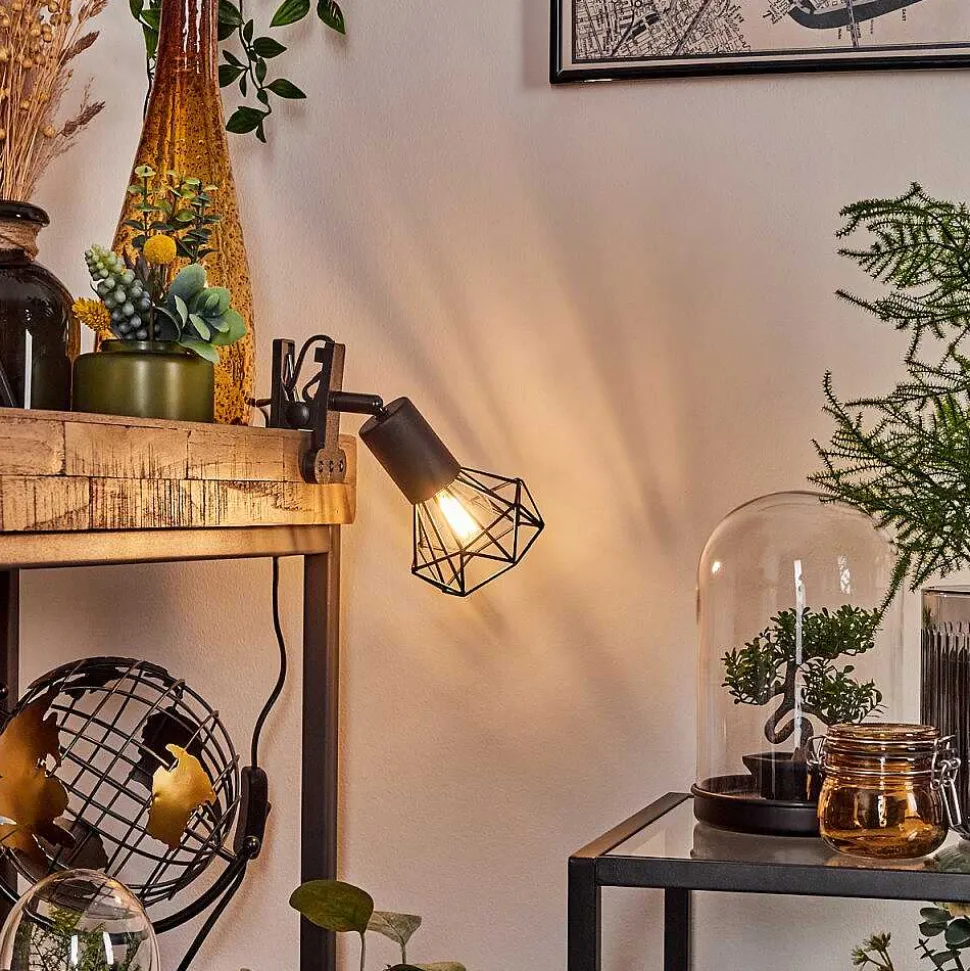 Lampe A Clipper Baripada Noir, 1 Lumiere