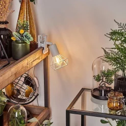 Lampe A Clipper Baripada Blanc, 1 Lumiere