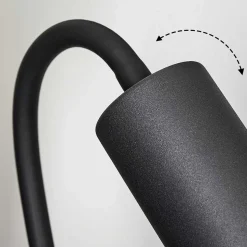 Lampe A Clipper Javel Noir, 1 Lumiere