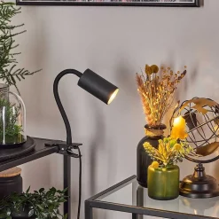 Lampe A Clipper Javel Noir, 1 Lumiere