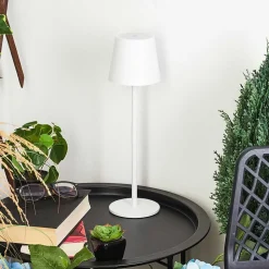 Lampe A Poser Allen Led Blanc, 1 Lumiere