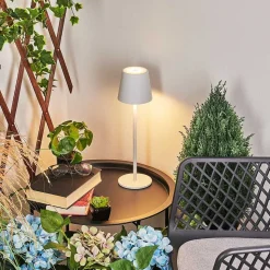 Lampe A Poser Allen Led Blanc, 1 Lumiere