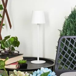 Lampe A Poser Allen Led Blanc, 1 Lumiere