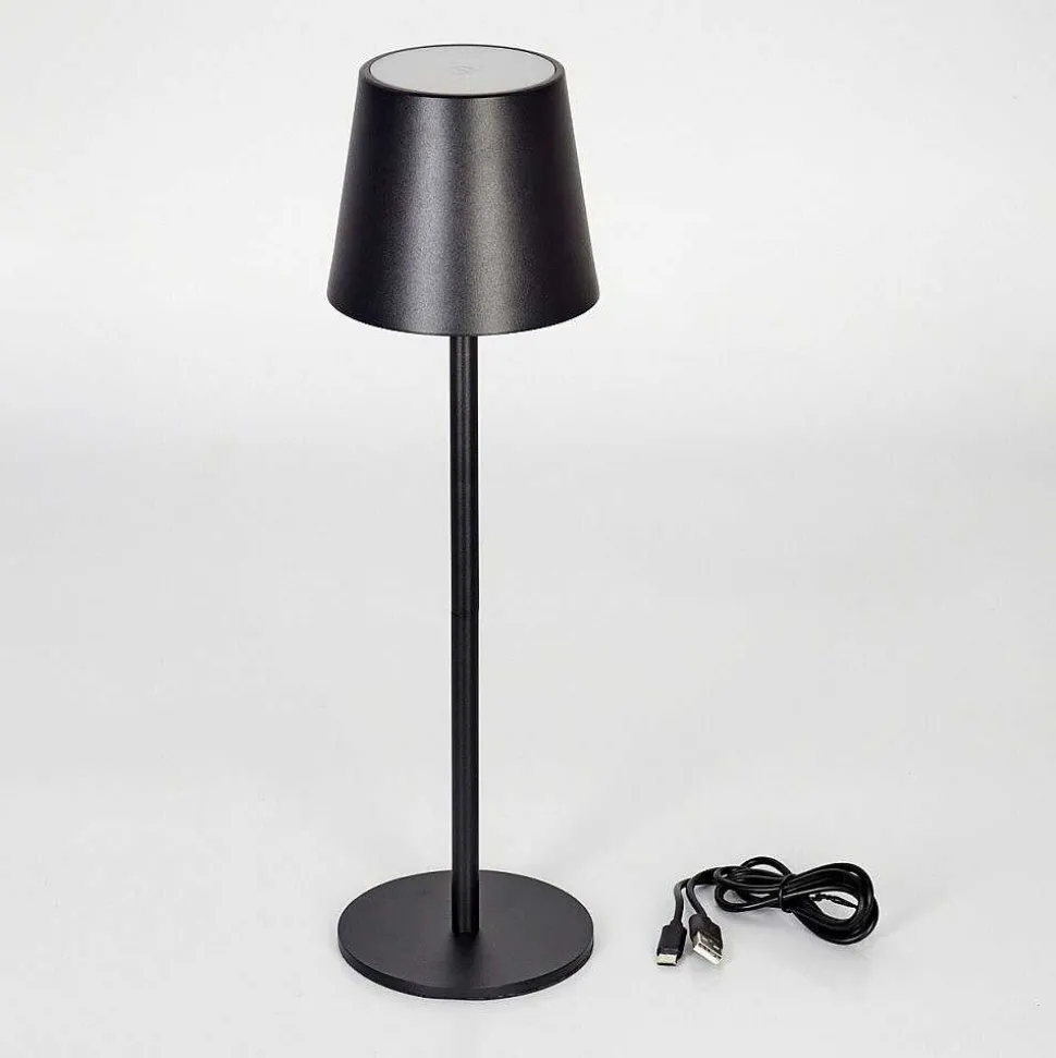 Lampe A Poser Allen Led Noir, 1 Lumiere