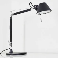 Lampe A Poser Artemide Tolomeo Micro Noir, 1 Lumiere