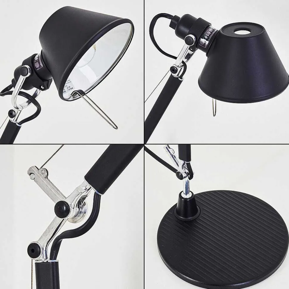 Lampe A Poser Artemide Tolomeo Micro Noir, 1 Lumiere