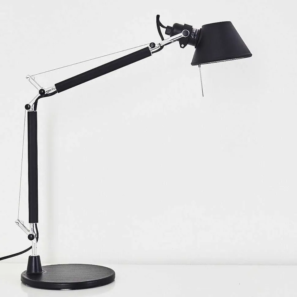 Lampe A Poser Artemide Tolomeo Micro Noir, 1 Lumiere