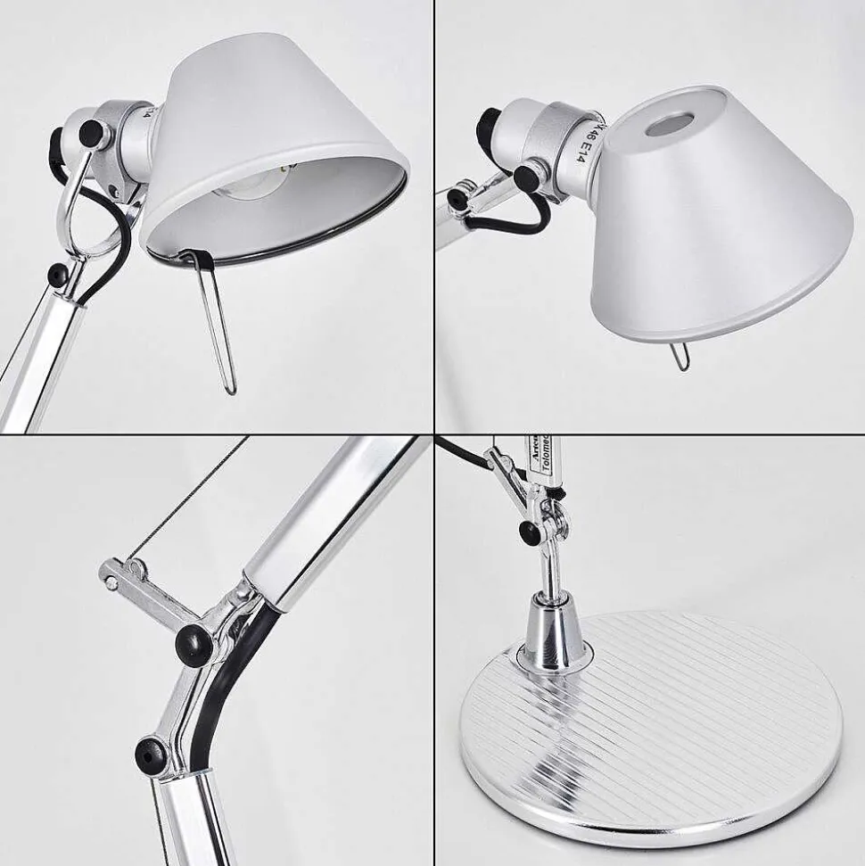 Lampe A Poser Artemide Tolomeo Micro Aluminium, 1 Lumiere