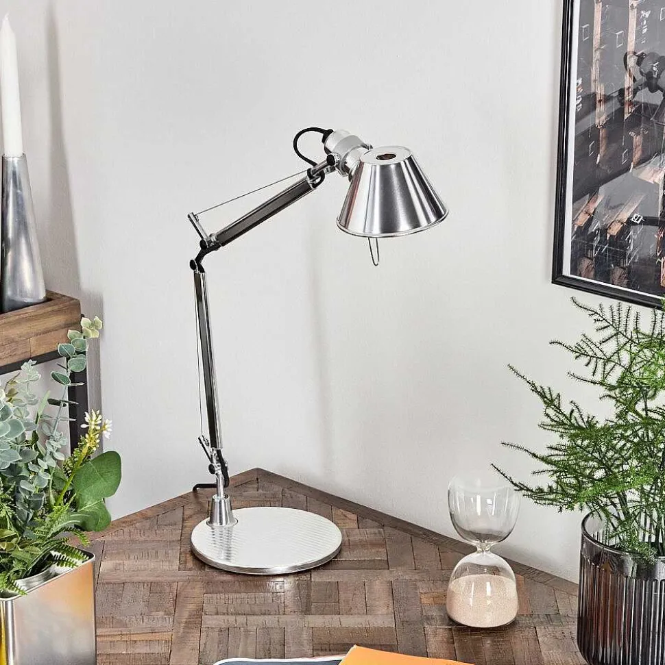 Lampe A Poser Artemide Tolomeo Micro Aluminium, 1 Lumiere
