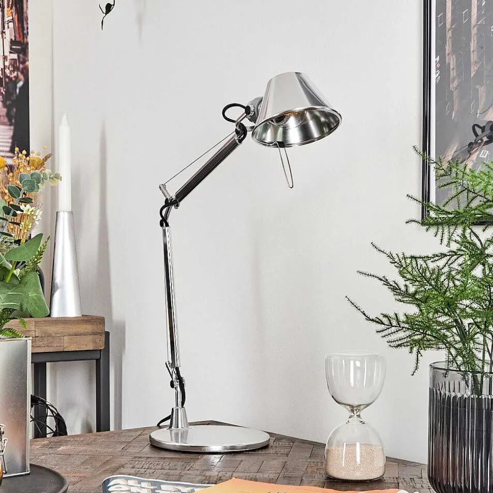 Lampe A Poser Artemide Tolomeo Micro Aluminium, 1 Lumiere