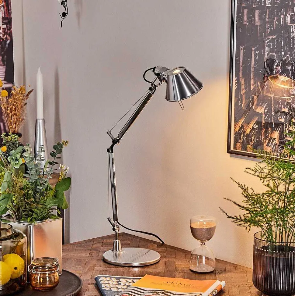 Lampe A Poser Artemide Tolomeo Micro Aluminium, 1 Lumiere
