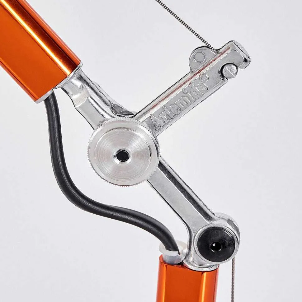Lampe A Poser Artemide Tolomeo Micro Orange, 1 Lumiere