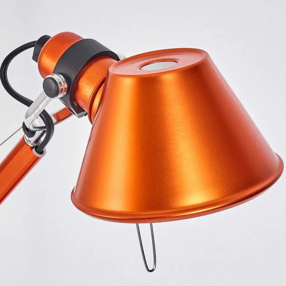 Lampe A Poser Artemide Tolomeo Micro Orange, 1 Lumiere