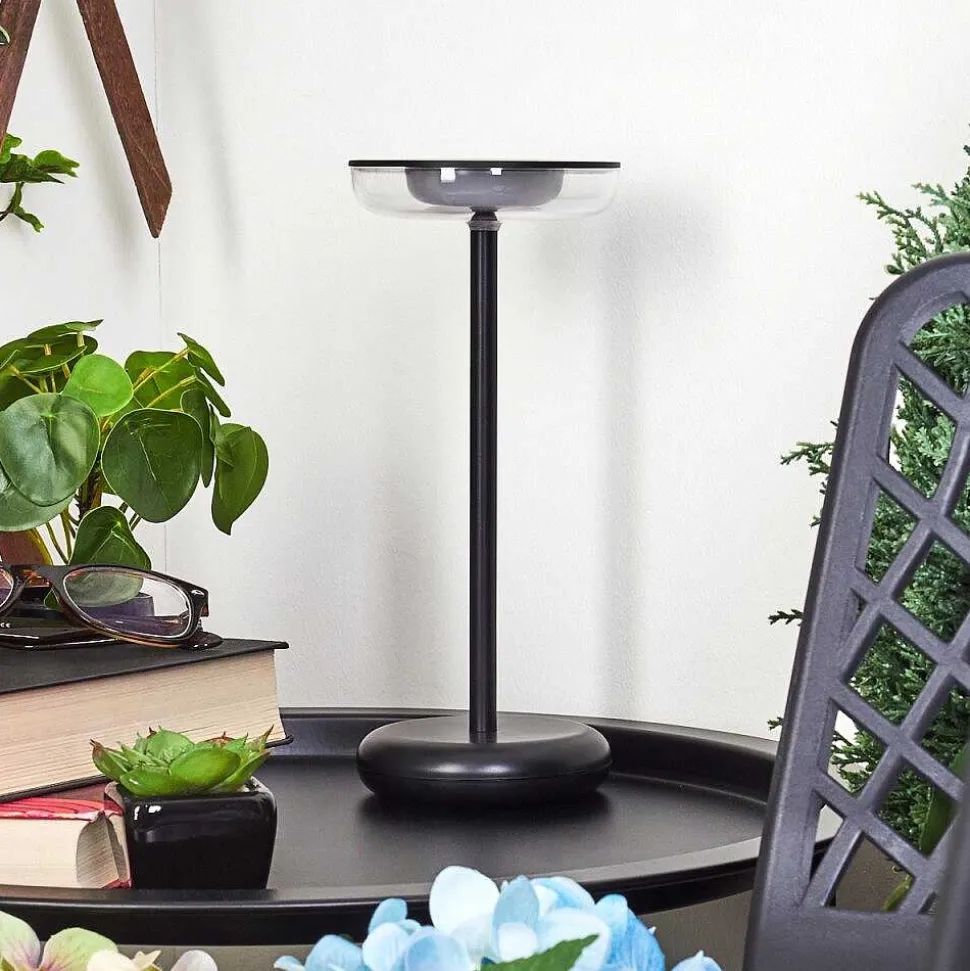 Lampe A Poser Baigorrita Led Noir, 1 Lumiere