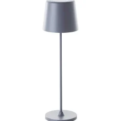 Lampe A Poser Brilliant Kaami Led Gris, 1 Lumiere