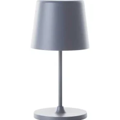 Lampe A Poser Brilliant Kaami Led Gris, 1 Lumiere