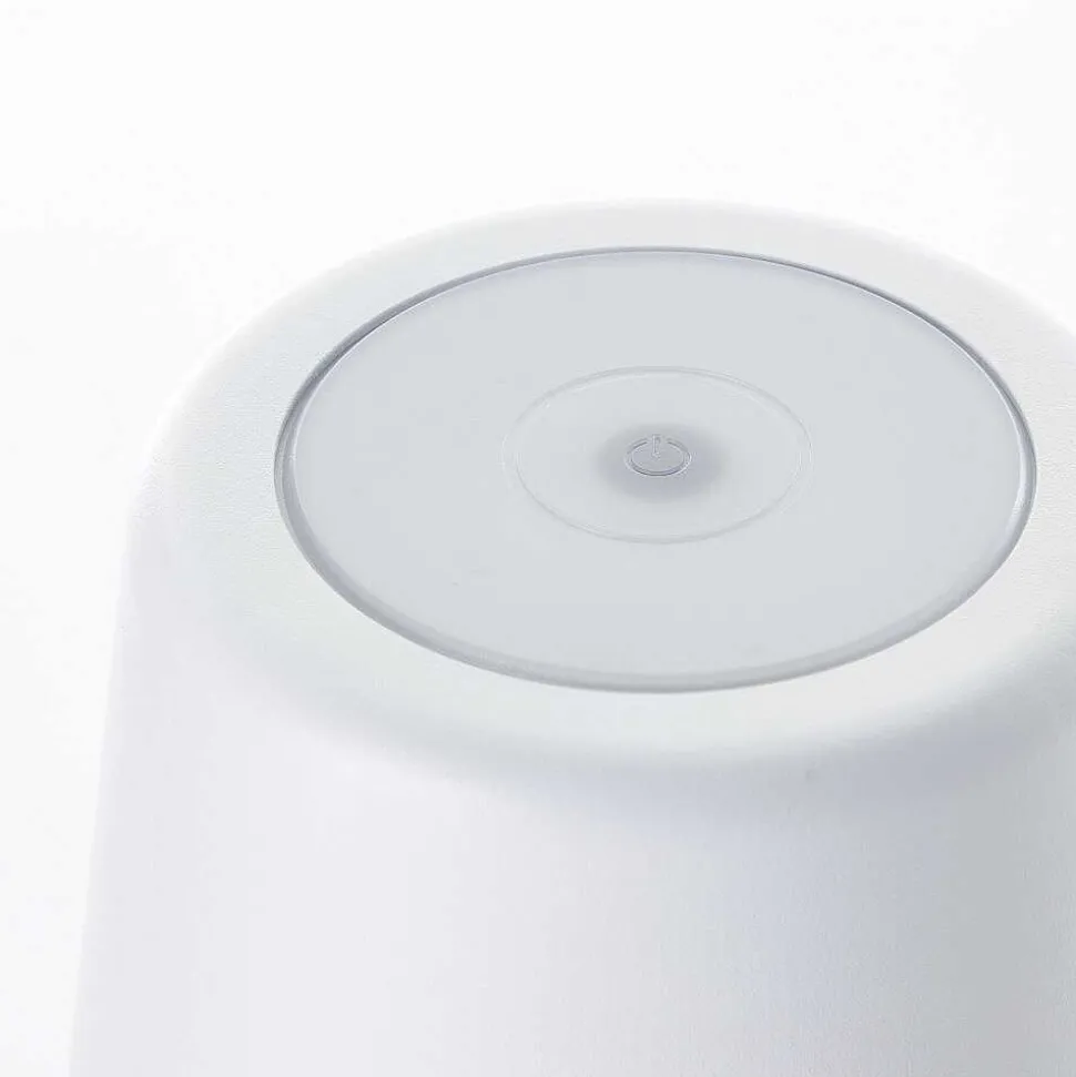 Lampe A Poser Brilliant Kaami Led Blanc, 1 Lumiere