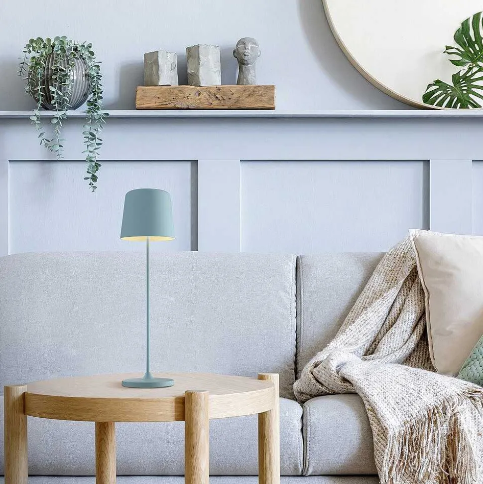 Lampe A Poser Brilliant Kaami Led Bleu, 1 Lumiere