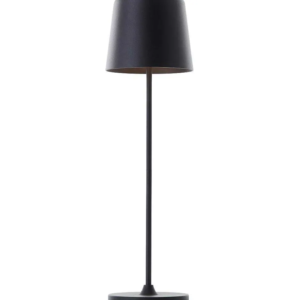 Lampe A Poser Brilliant Kaami Led Noir, 1 Lumiere