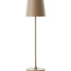 Lampe A Poser Brilliant Kaami Led Brun, 1 Lumiere