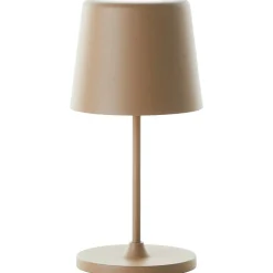 Lampe A Poser Brilliant Kaami Led Brun, 1 Lumiere