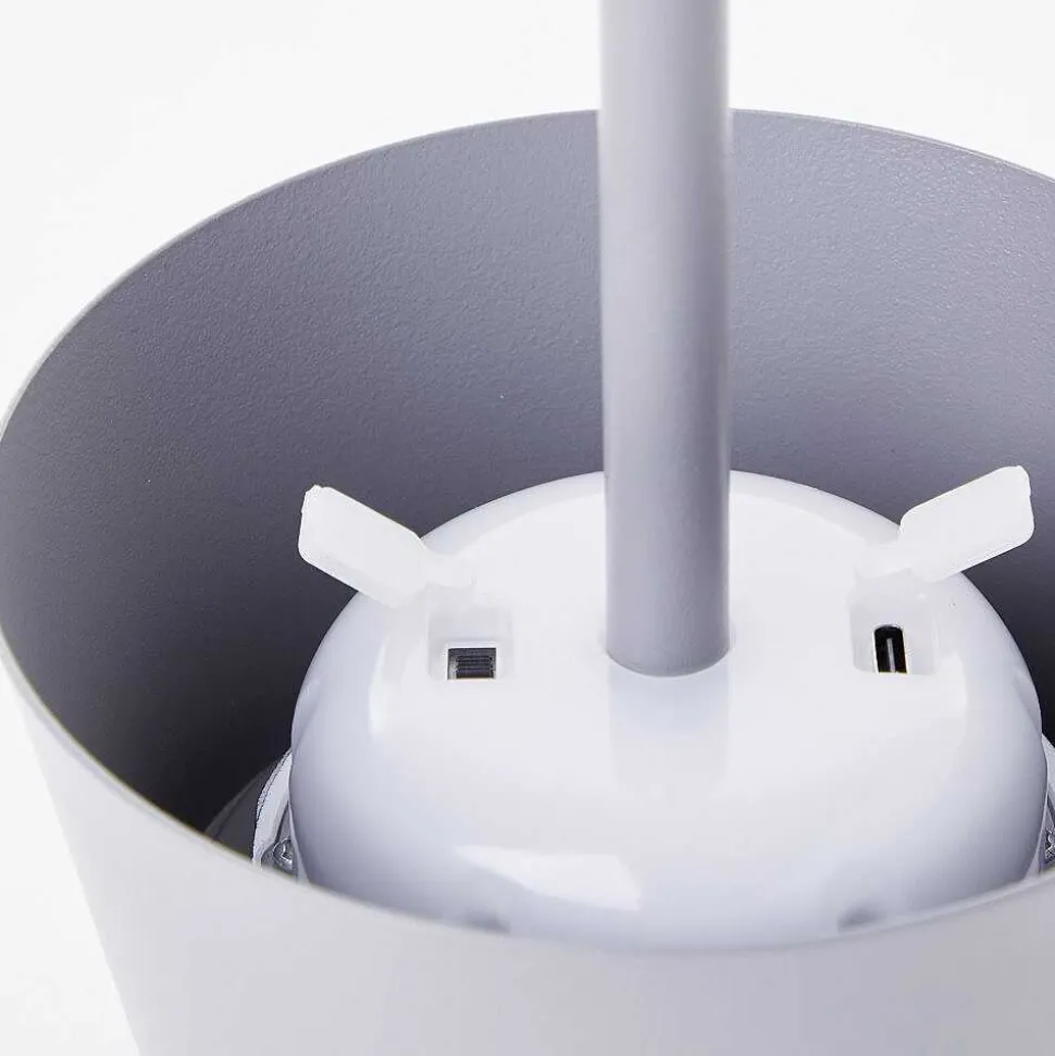 Lampe A Poser Brilliant Picco Led Gris, 1 Lumiere