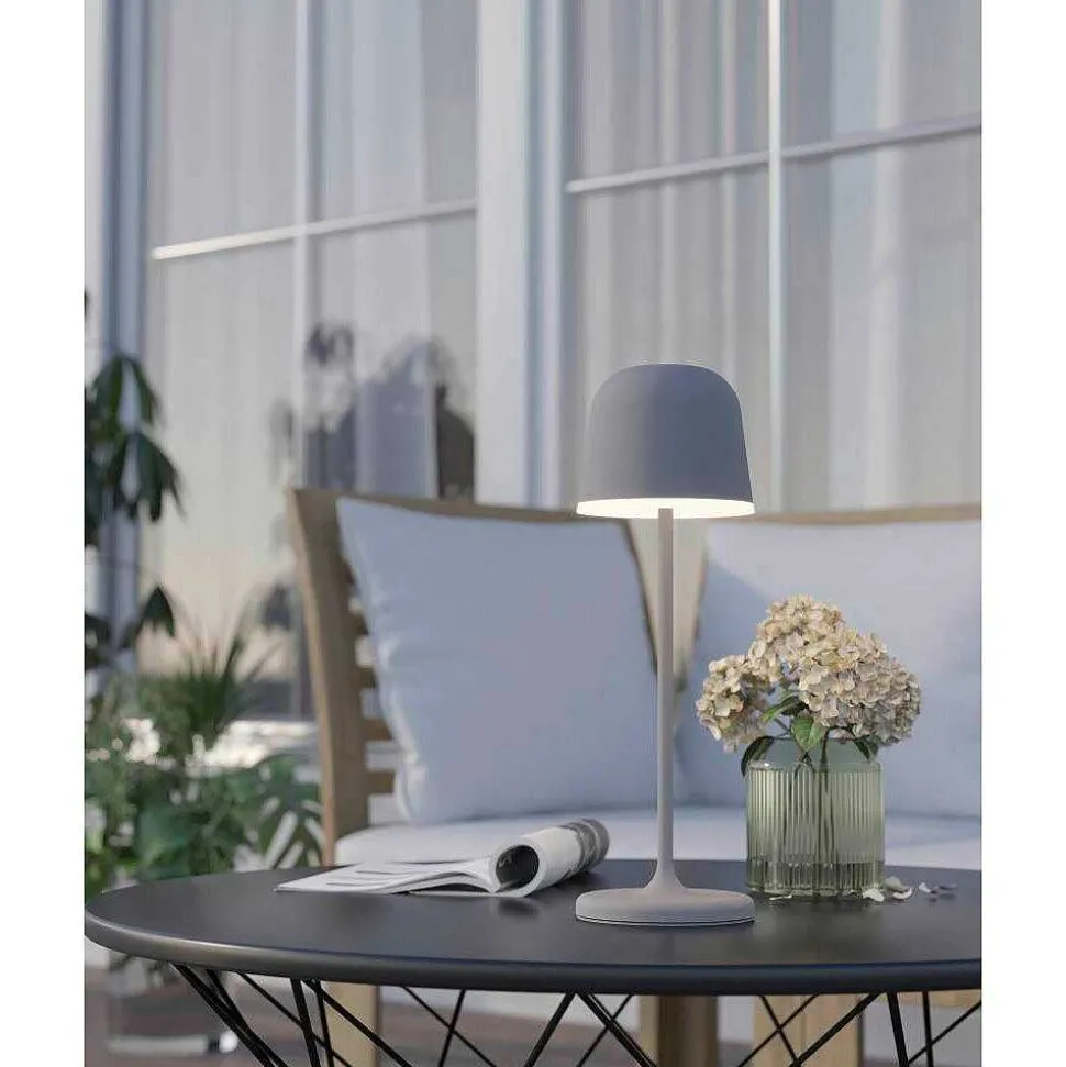 Lampe A Poser Eglo Mannera Led Gris, 1 Lumiere