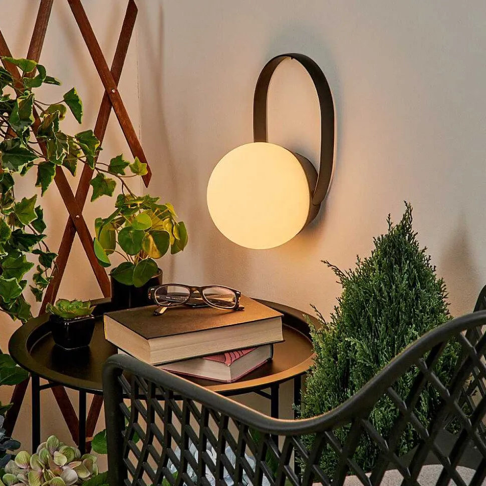 Lampe A Poser Fair Led Noir, 1 Lumiere, Changeur De Couleurs