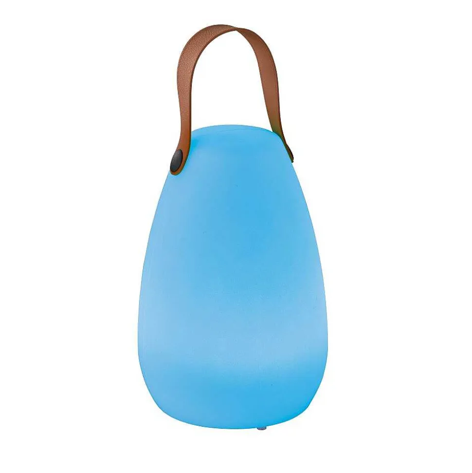 Lampe A Poser Fhl-Easy Ruby Led Blanc, 1 Lumiere, Telecommandes, Changeur De Couleurs