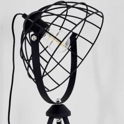 Lampe A Poser Flambeau Noir, 1 Lumiere