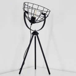 Lampe A Poser Flambeau Noir, 1 Lumiere