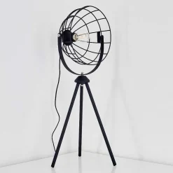 Lampe A Poser Flambeau Noir, 1 Lumiere