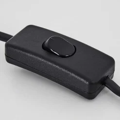 Lampe A Poser Flambeau Noir, 1 Lumiere