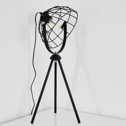 Lampe A Poser Flambeau Noir, 1 Lumiere