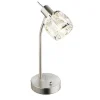 Lampe A Poser Globo Kris Nickel Mat, 1 Lumiere