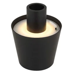 Lampe A Poser Globo Vannie Led Noir, Blanc, 1 Lumiere