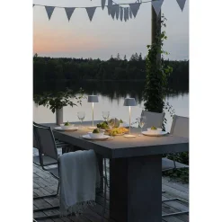 Lampe A Poser Konstsmide Capri Led Blanc, 1 Lumiere